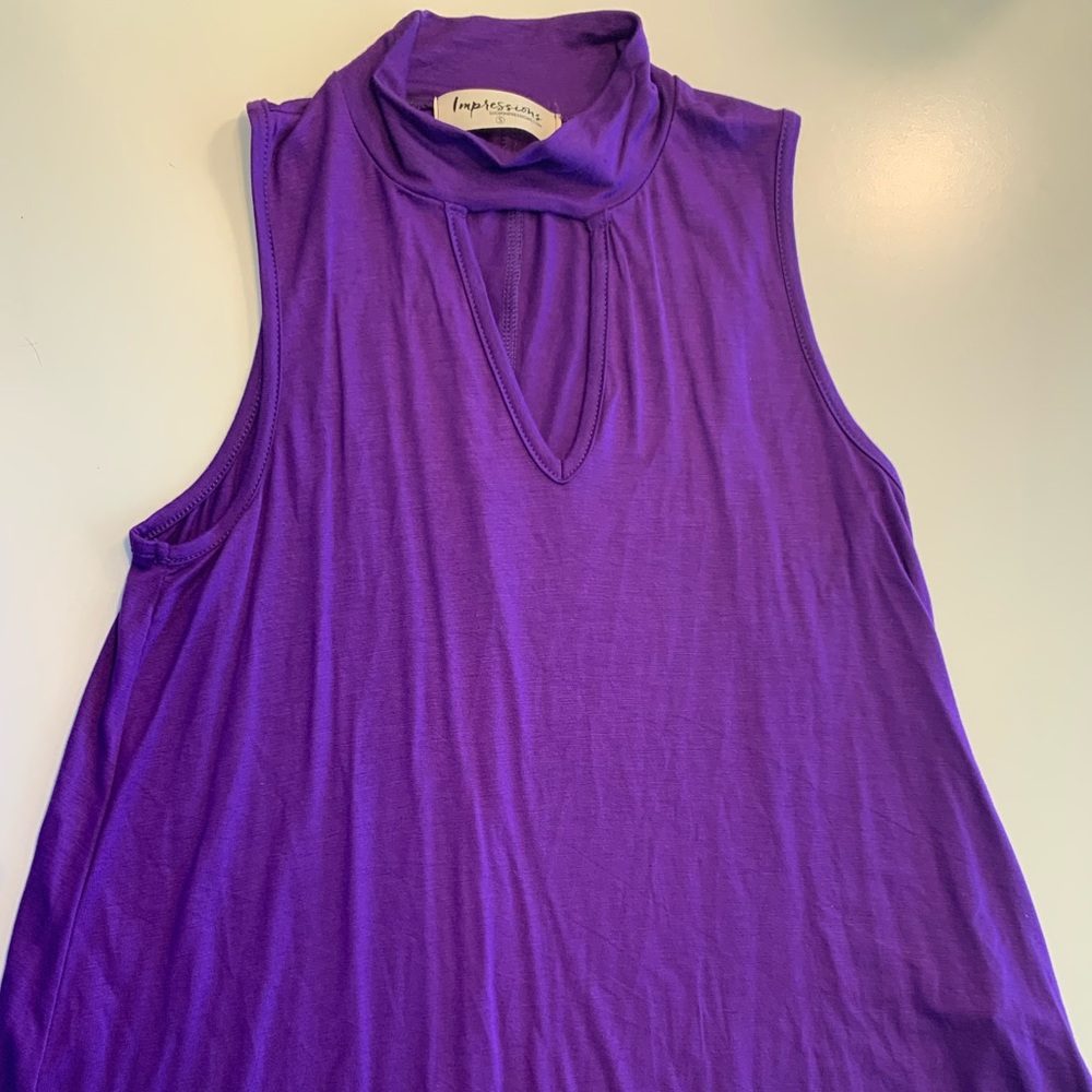 Boutique Flowy Tank Top